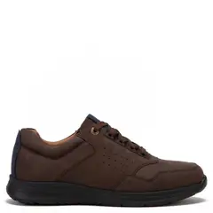 GUANTE - Zapato Casual Hombre Cuero Café