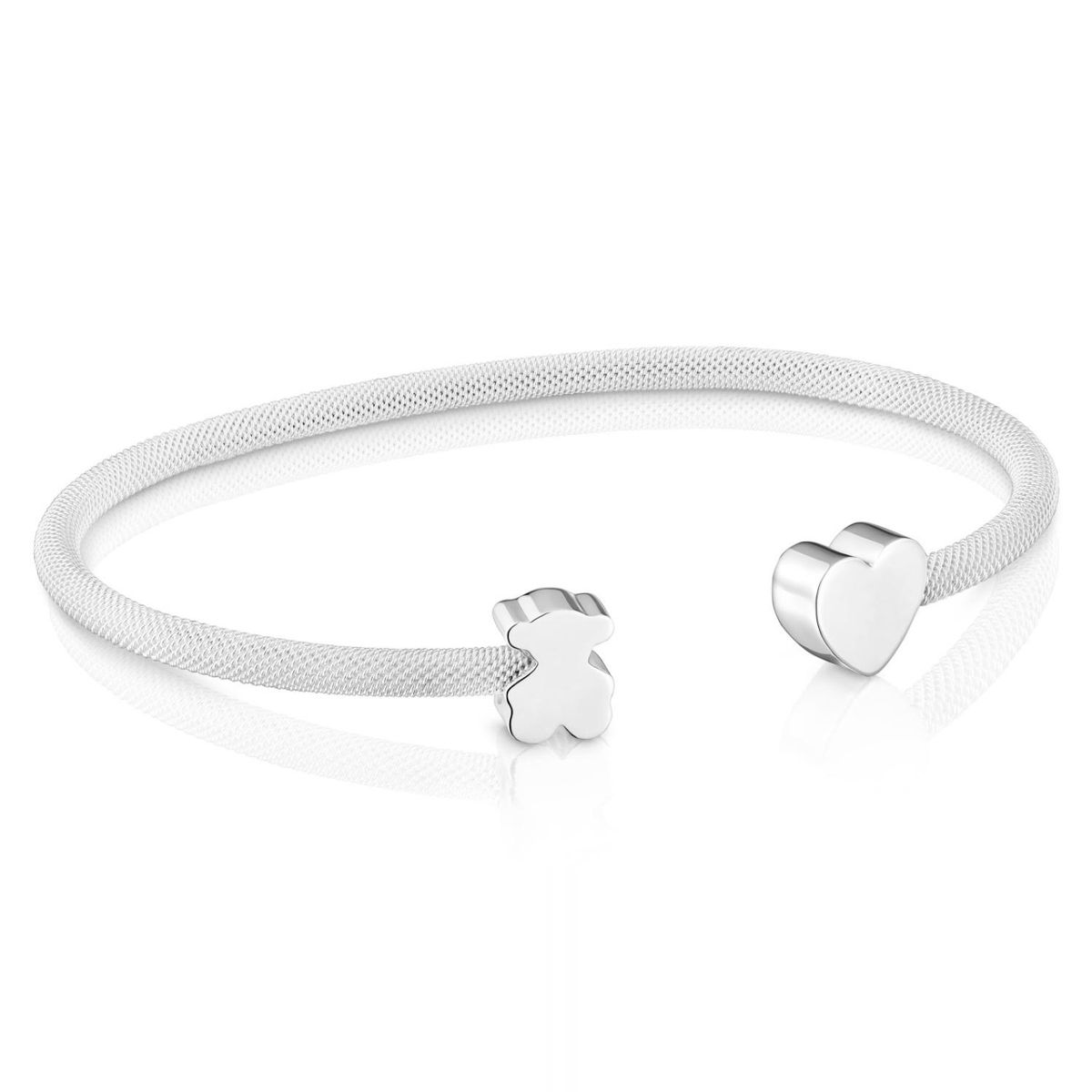 TOUS - Pulsera Esclava De Plata Y Motivos Icon Mesh