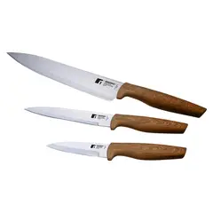 BERGNER - Set 3 Cuchillos Acero Inoxidable N