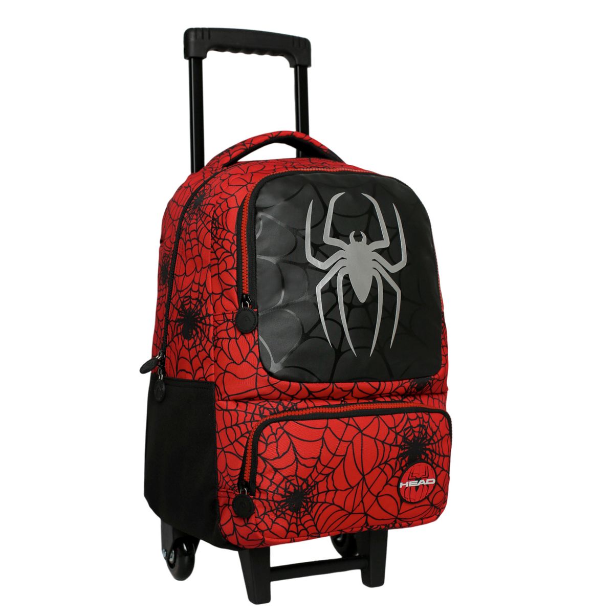 HEAD - Pack Escolar Mochila con rueditas + Lonchera + Estuche