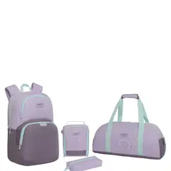 HEAD - Pack Escolar Mochila + Bolso + Lonchera + Estuche