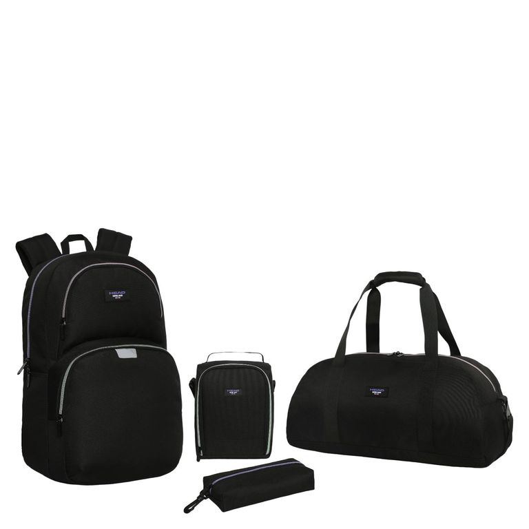 Pack Escolar Mochila + Bolso + Lonchera + Estuche