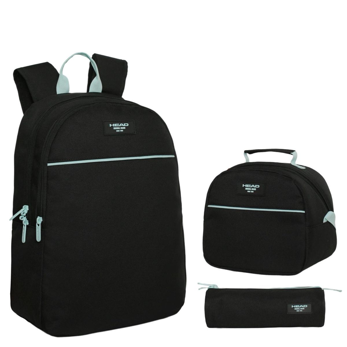 HEAD - Pack Escolar Mochila + Lonchera + Estuche Head