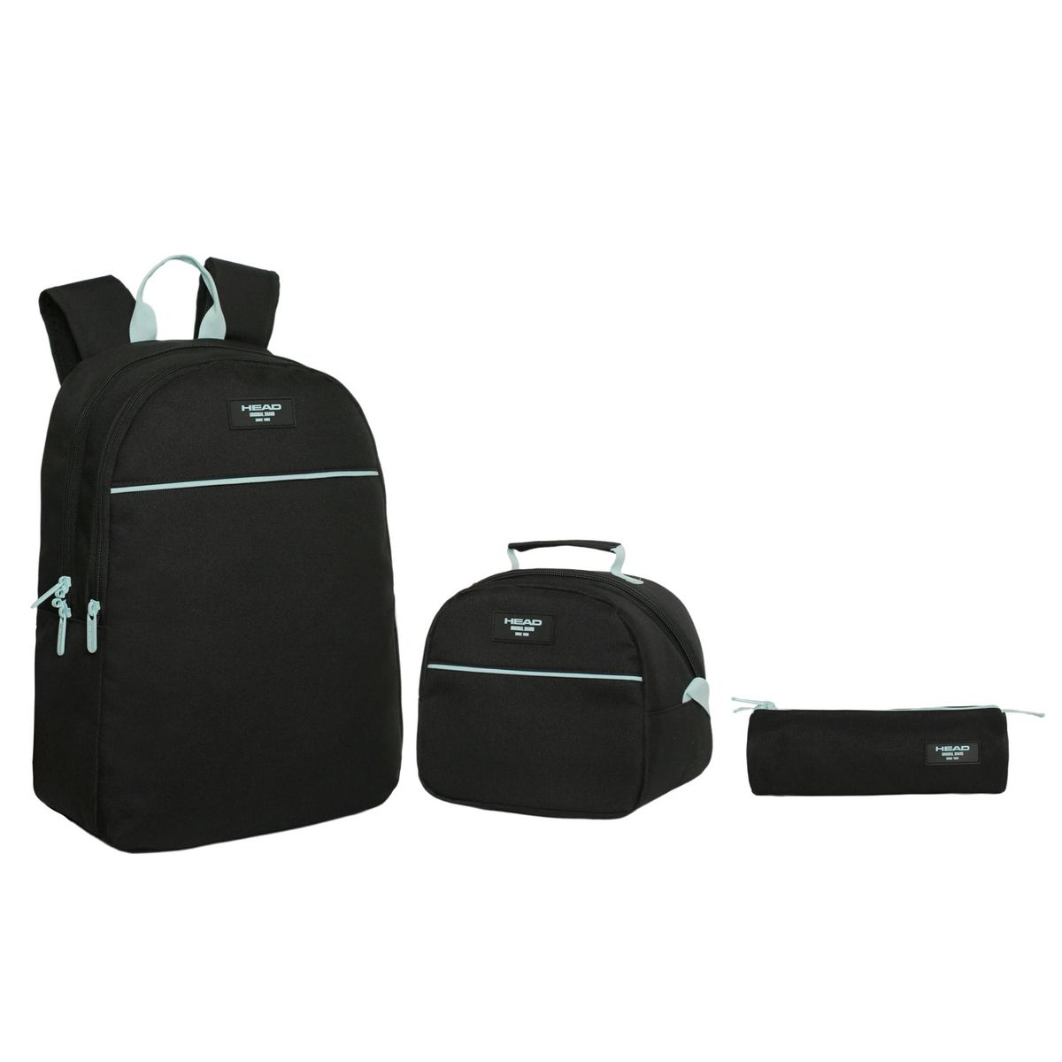 HEAD - Pack Escolar Mochila + Lonchera + Estuche Head