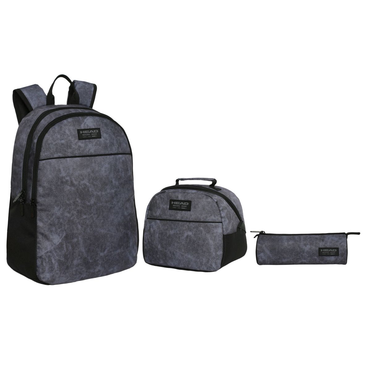 HEAD - Pack Escolar Mochila + Lonchera + Estuche Head