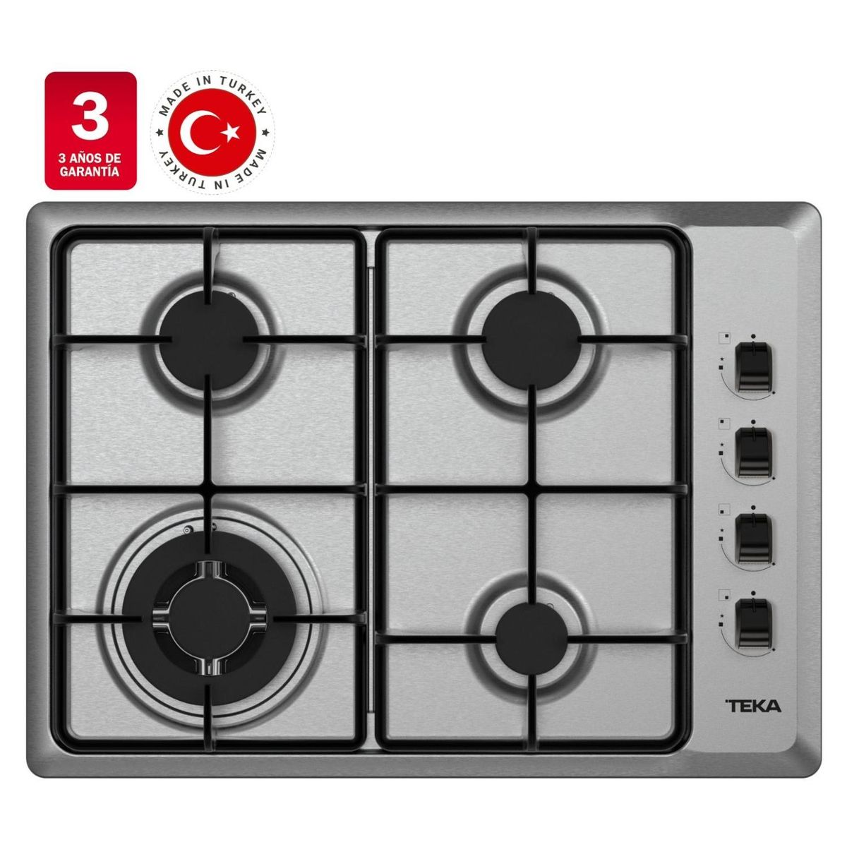 TEKA - Encimera A Gas Hlx 541 Kbbocix Tr Teka