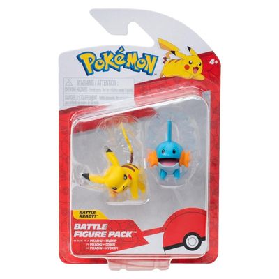 Imagen 2 del producto Figura Battle Pack: Pikachu + Mudkip