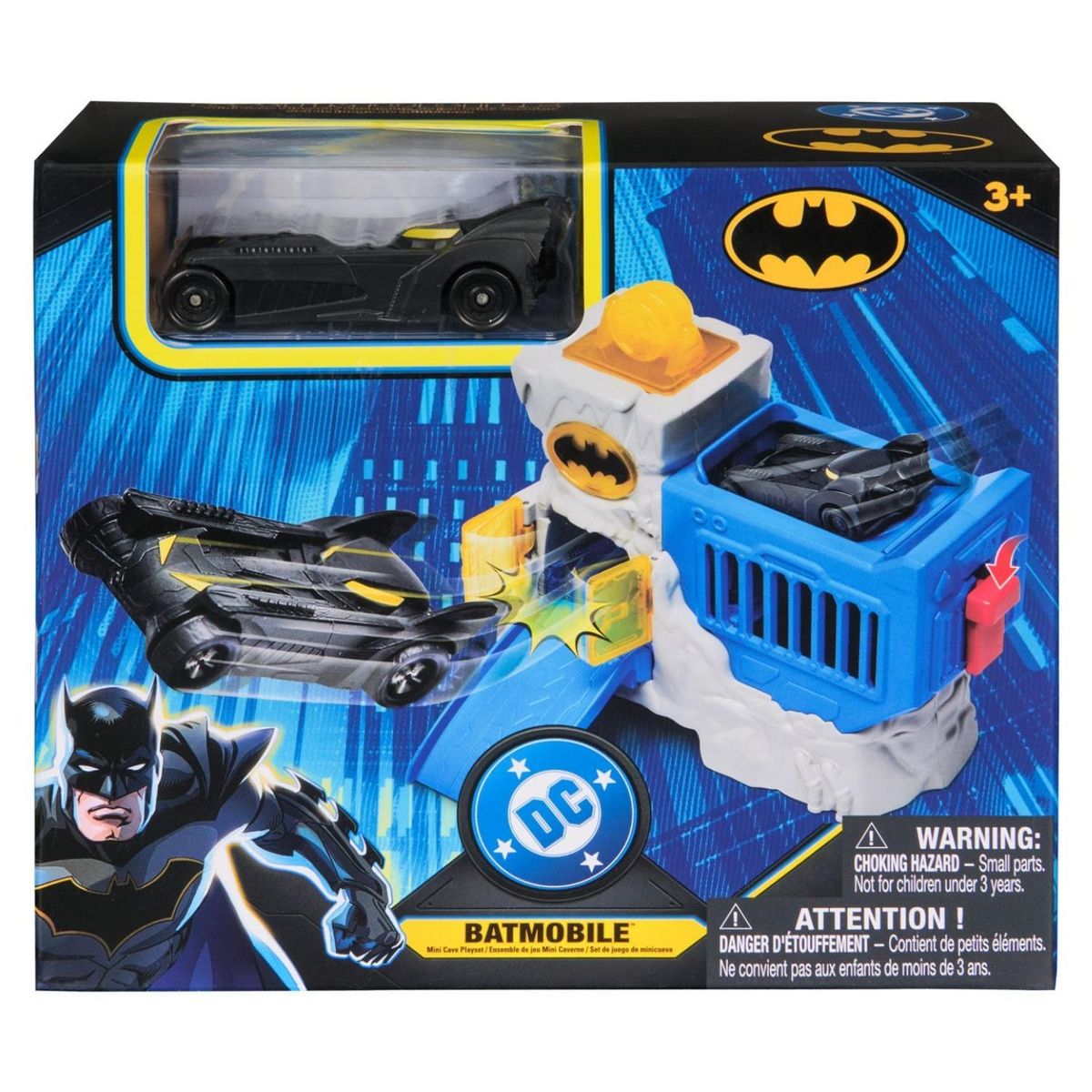 DC COMICS - Playset Mini Baticueva Batman