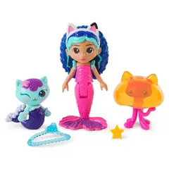 GABBYS DOLLHOUSE - La Casa de Gabby: Set de Amigos del Acuario Fantástico