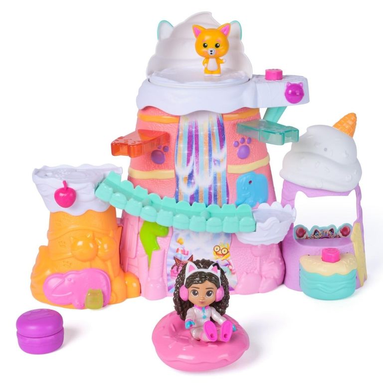 GABBYS DOLLHOUSE Playset Montaña Dulce y Figuras Coleccionables