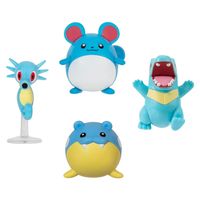 Figura Battle Pack: Horsea + Marill + Totodile + Spheal