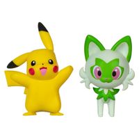 Figura Battle Pack: Pikachu + Sprigatito