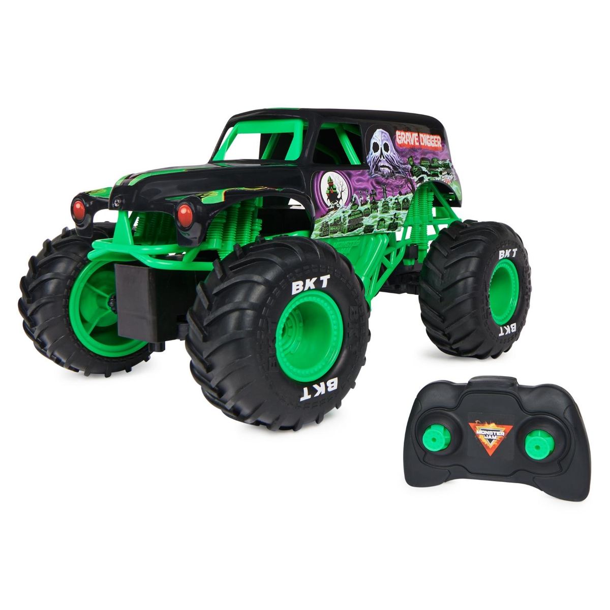 MONSTER JAM - Auto Control Remoto Monster Jam 1:15 Grave Digger