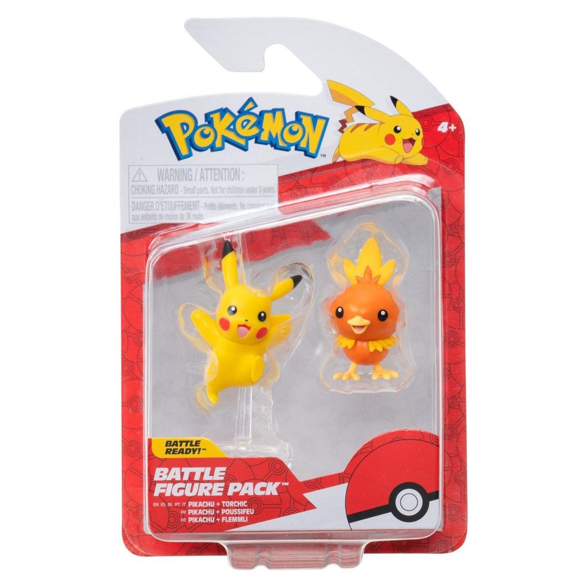 POKEMON - Figura Battle Pack: Pikachu + Torchic