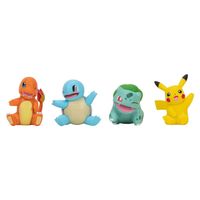 Figura Battle Pack: Pikachu + Charmander + Bulbasaur + Squirtle