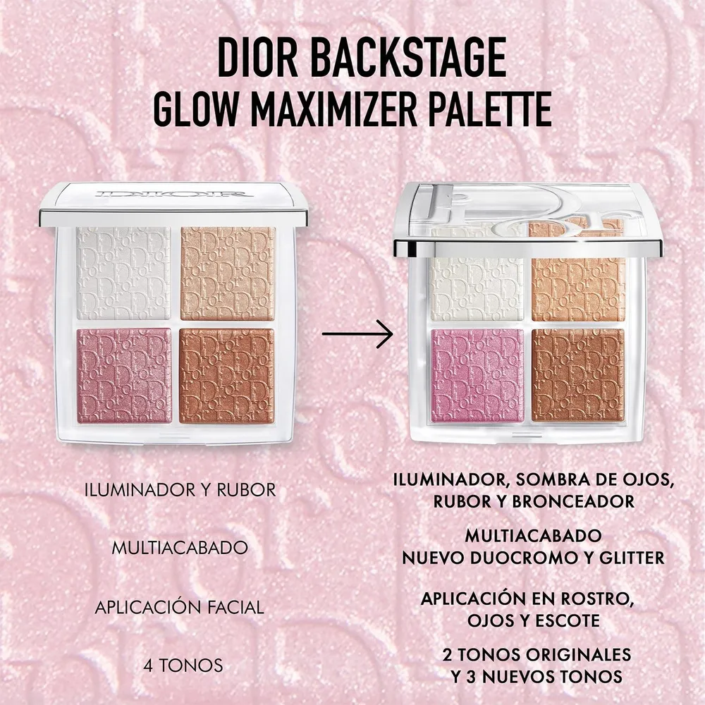 Dior Backstage Glow Maximizer Palette 002 Frosted Opal Glow, foto 9