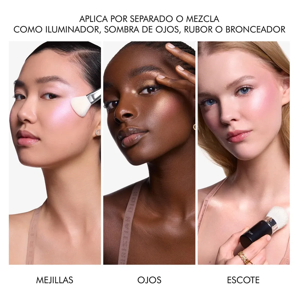 Dior Backstage Glow Maximizer Palette 005 Sunlit Amber Glow, foto 10