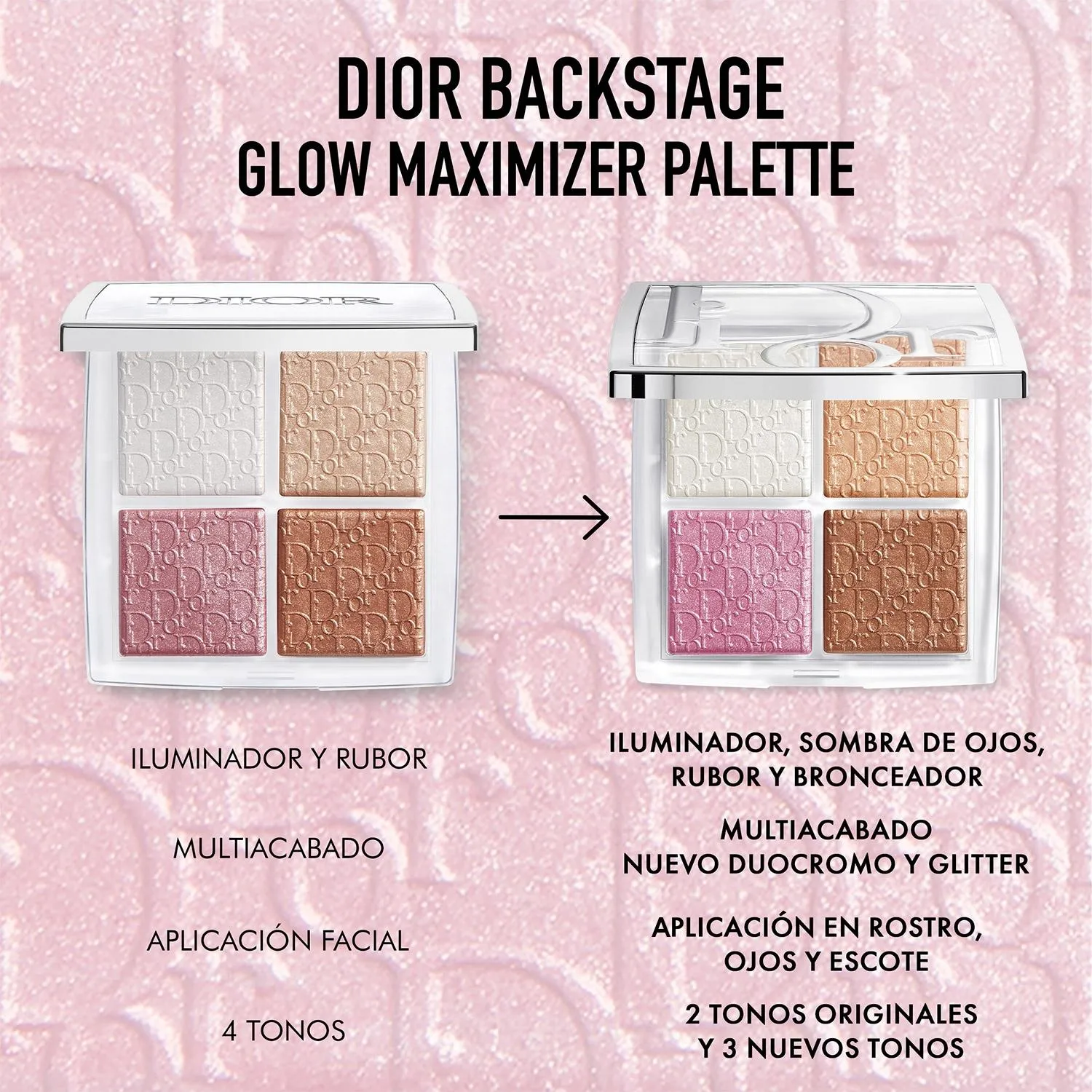 DIOR Dior Backstage Glow Maximizer Palette - Paleta De
