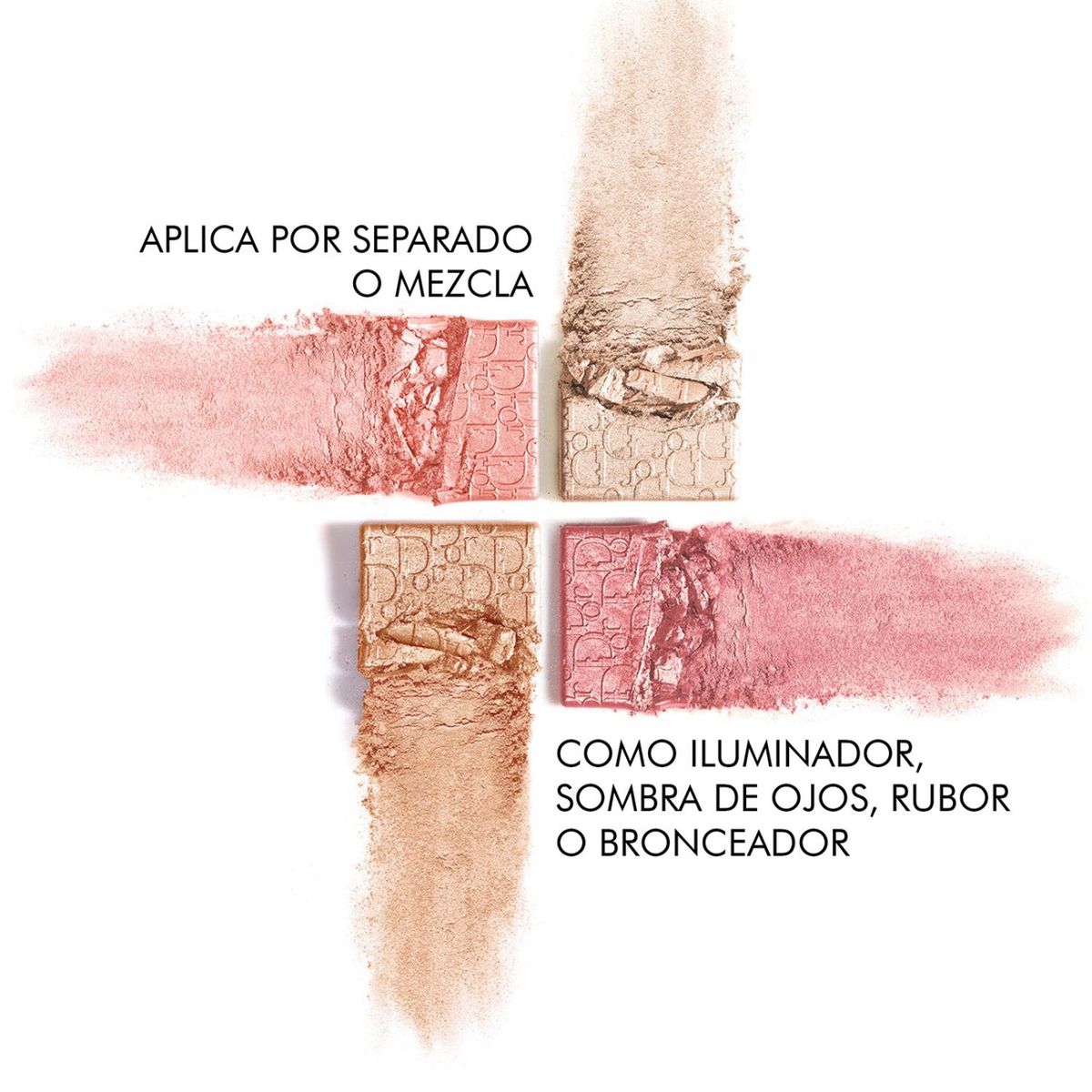 DIOR - Dior Backstage Glow Maximizer Palette - Paleta De Iluminadores Y Rubor Multiusos