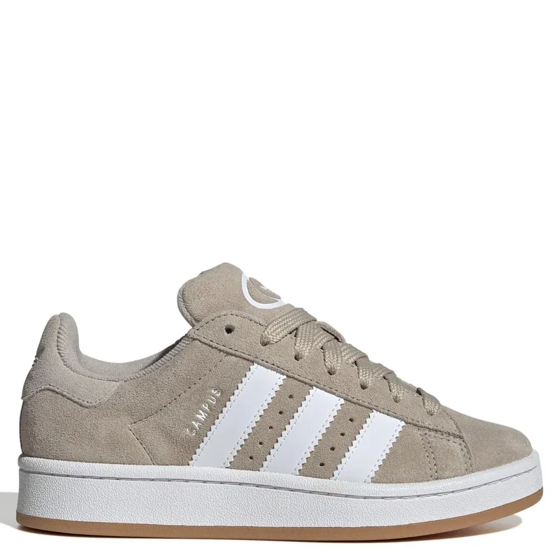 ADIDAS - Campus Zapatilla Urbana Unisex Niño Cuero Beige (36 a 38) Adidas