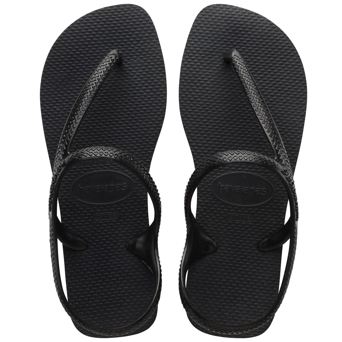 HAVAIANAS - Hawaiana Mujer Negro Havaianas