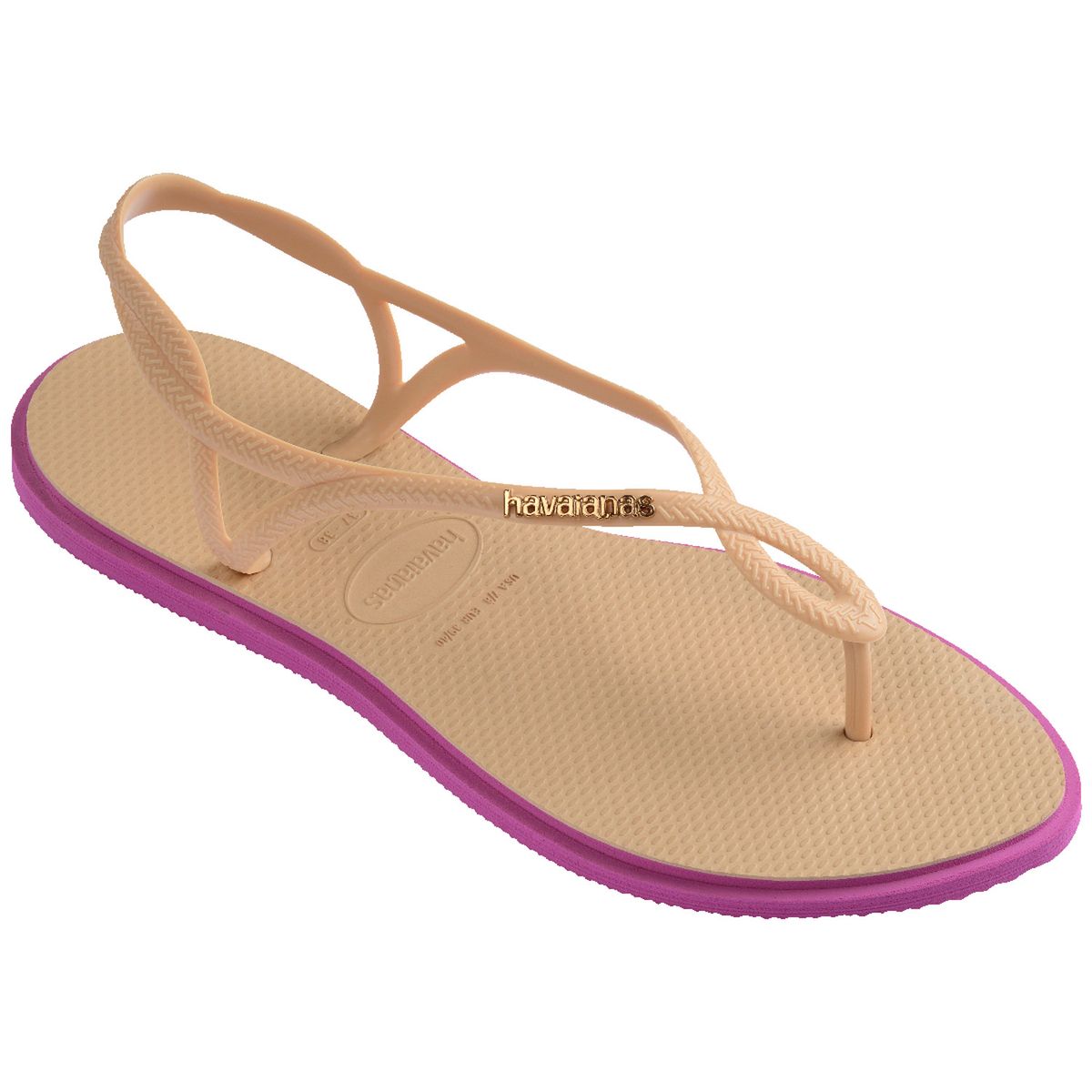 HAVAIANAS - Hawaiana Mujer Beige Havaianas