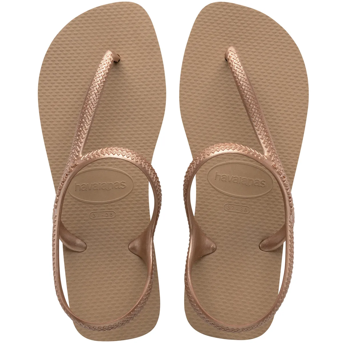 HAVAIANAS - Hawaiana Mujer Beige Havaianas