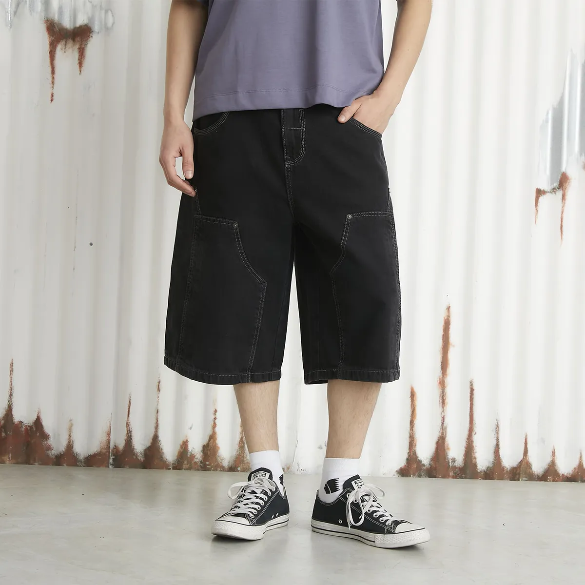 AMERICANINO - Short Algodón Hombre Americanino