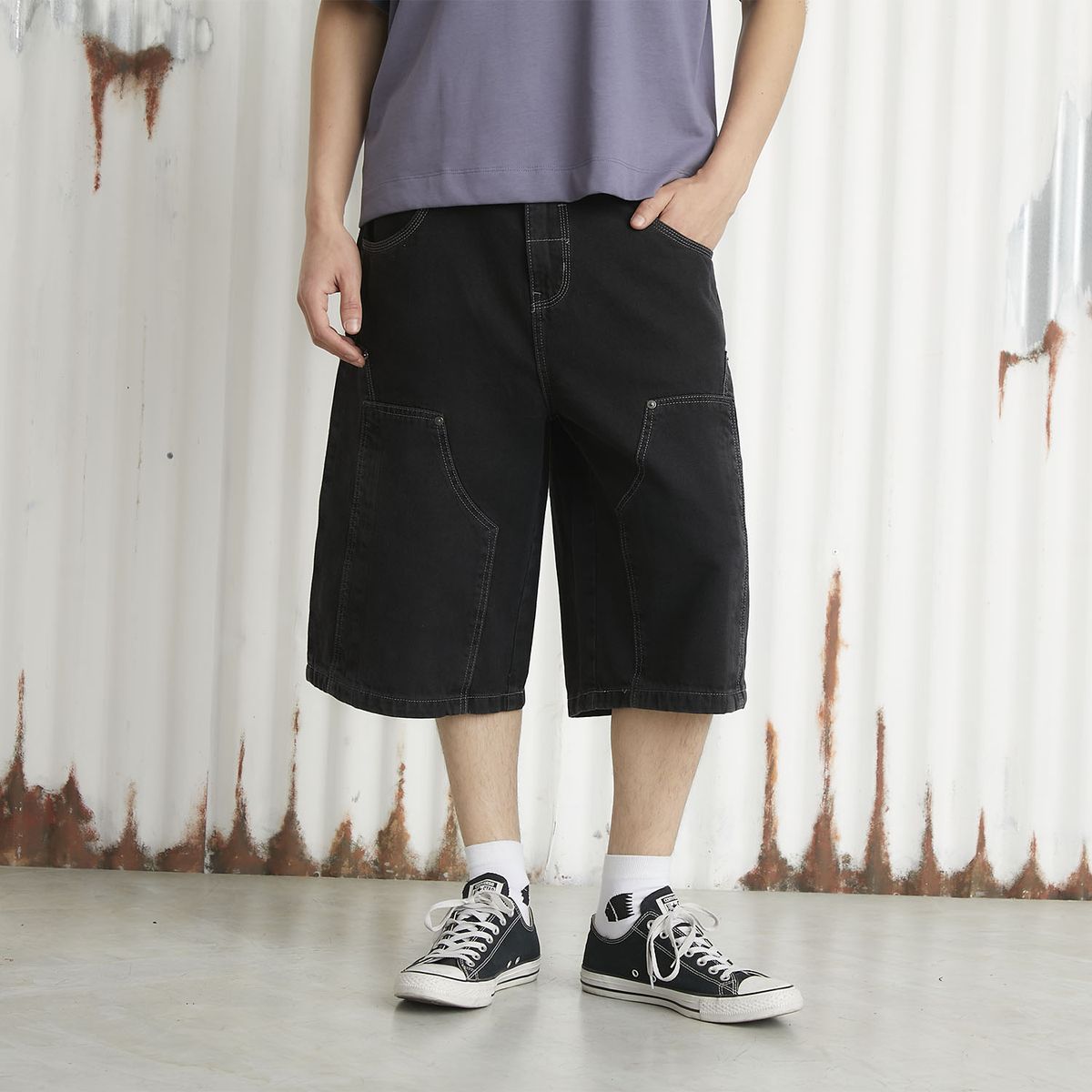 AMERICANINO - Short Algodón Hombre Americanino