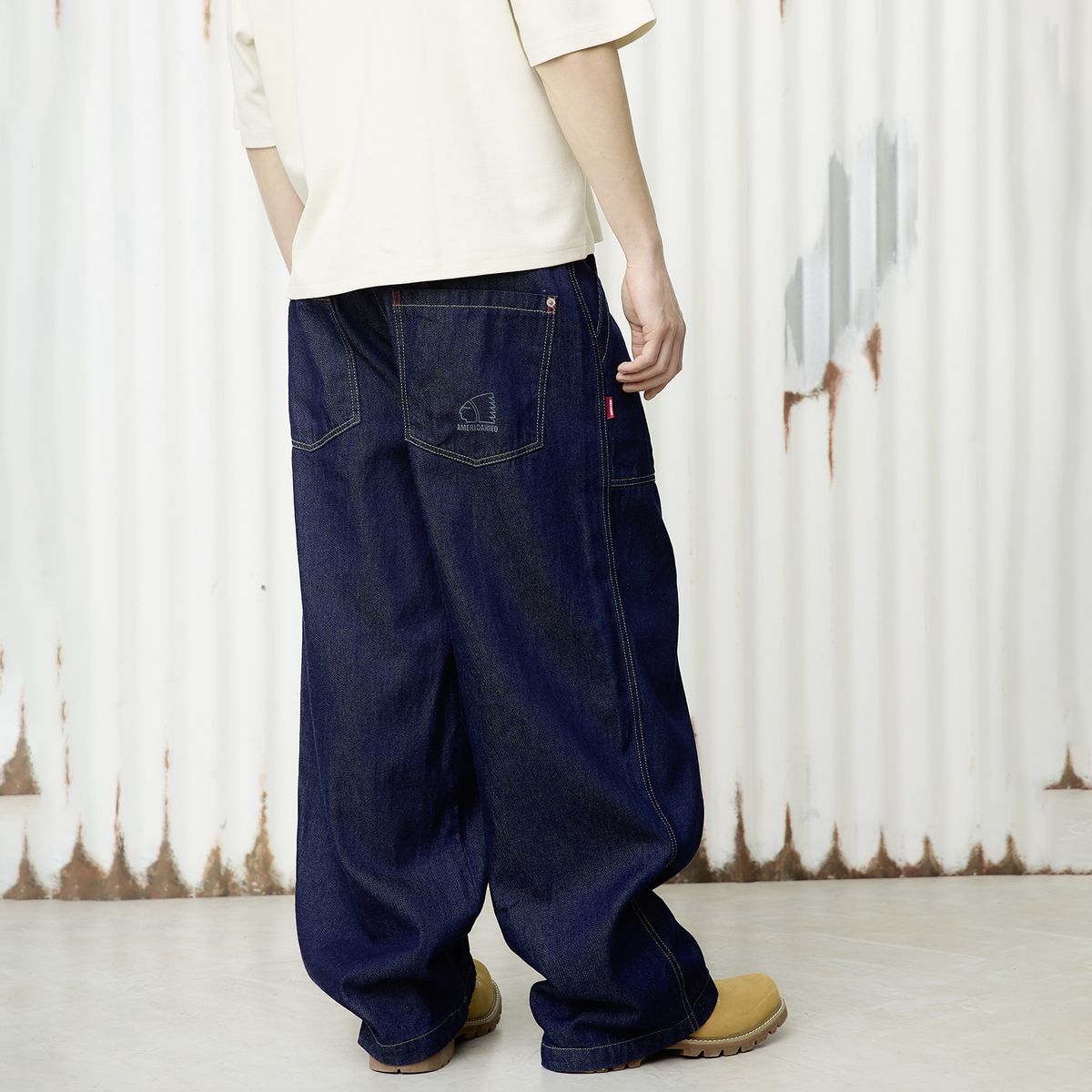 AMERICANINO - Jeans Baggy Hombre Americanino