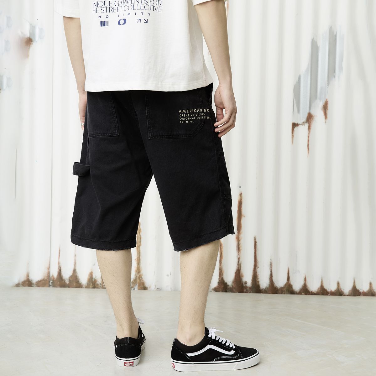 AMERICANINO - Short Algodón Hombre Americanino