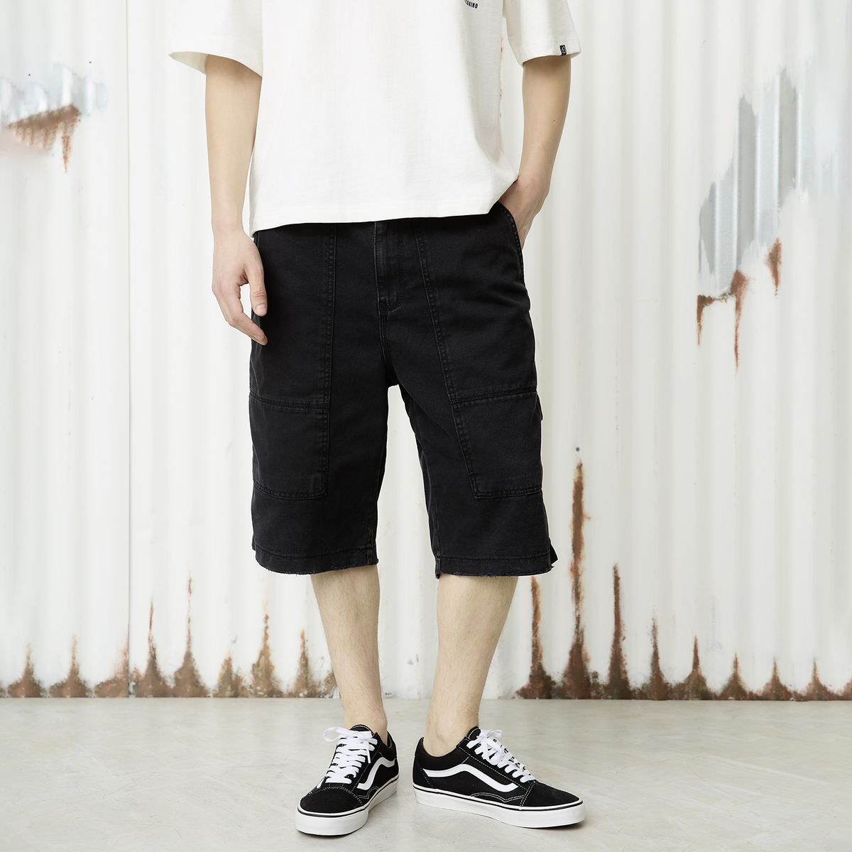 AMERICANINO - Short Algodón Hombre Americanino