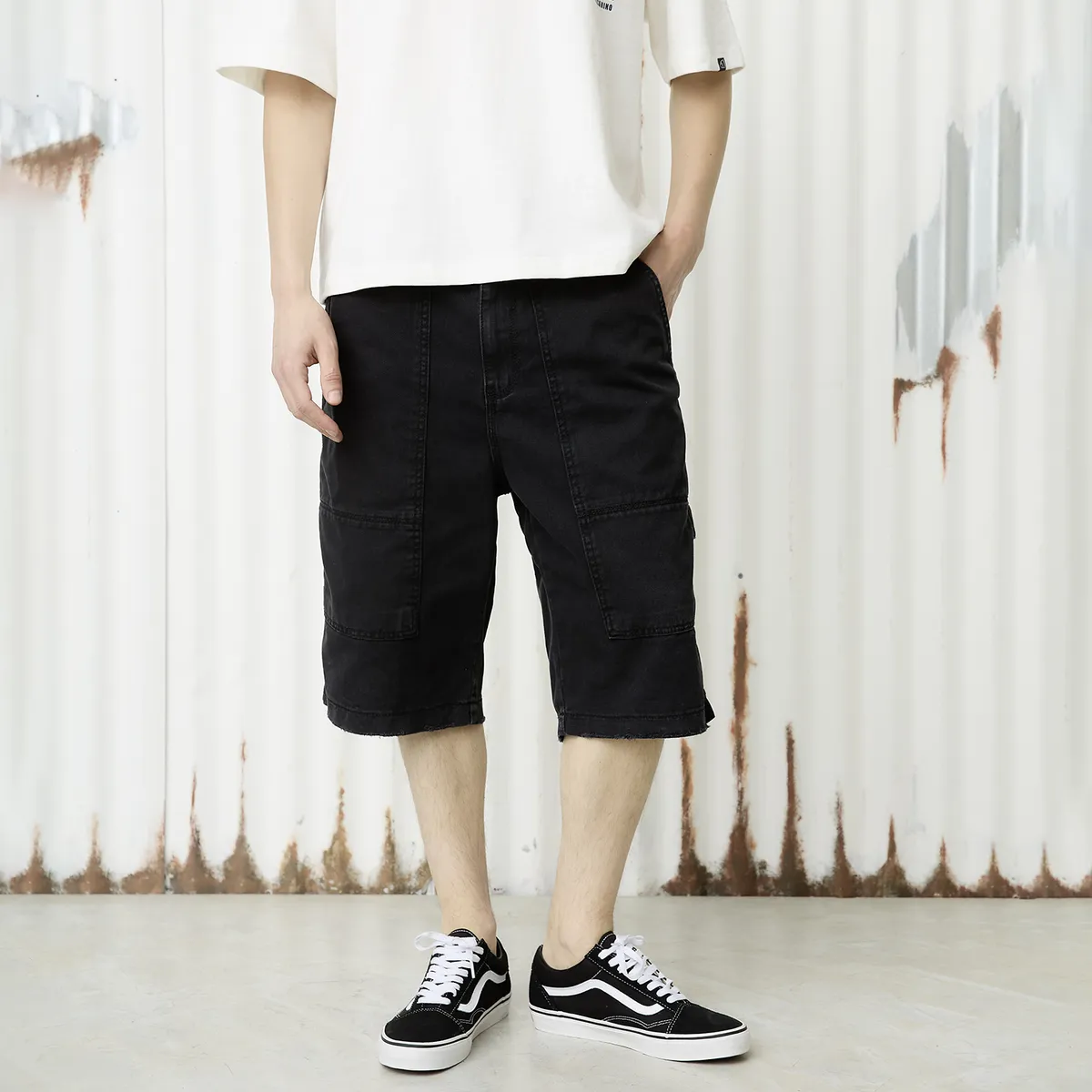 AMERICANINO - Short Algodón Hombre Americanino