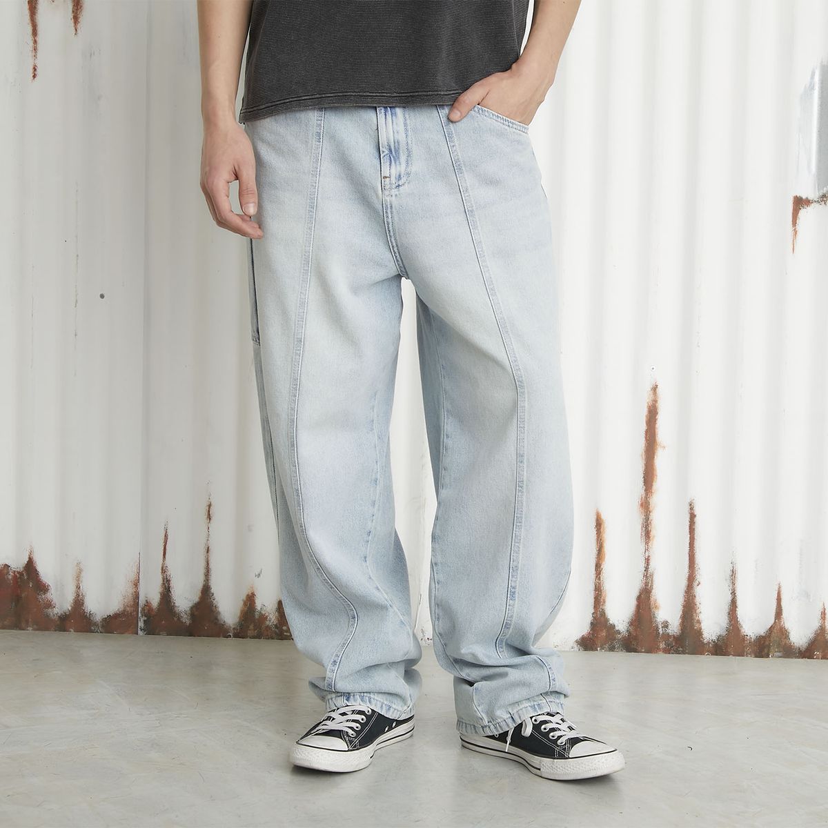 AMERICANINO - Jeans Baggy Hombre Americanino