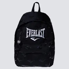 EVERLAST - Mochila Escolar Unisex Niño Negro