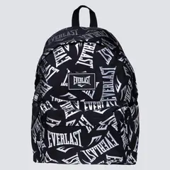EVERLAST - Mochila Escolar Unisex Niño Negro