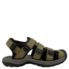 PLUMA - Sandalias Hombre Verde