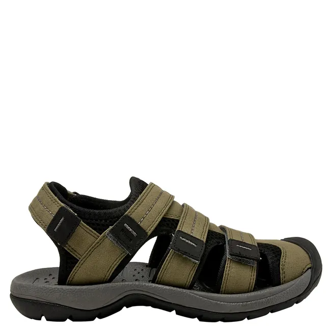 PLUMA - Sandalias Hombre Verde Pluma