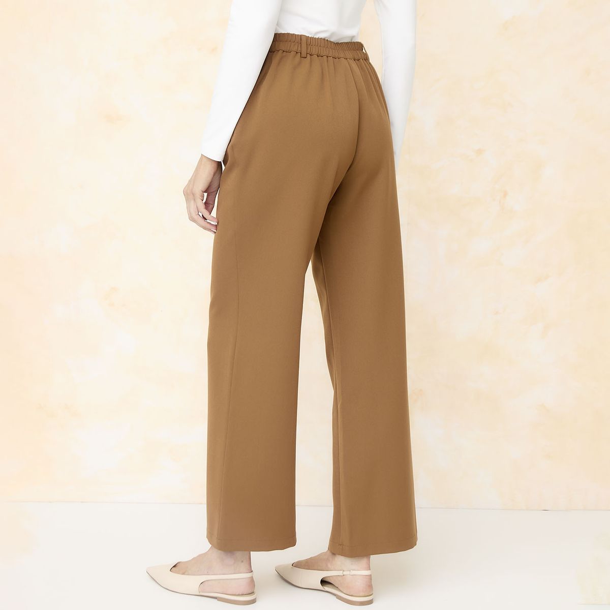 S COCCI - Pantalón Recto Tiro Alto Mujer S Cocci