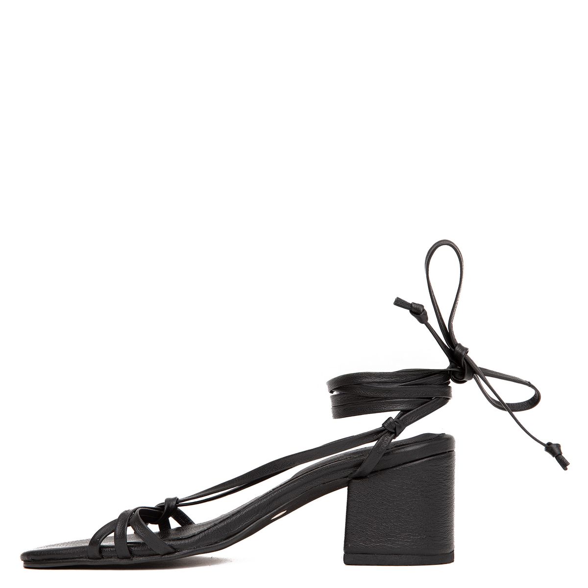 MARIE THE BRAND - Sandalia Mujer Cuero Negro Marie The Brand