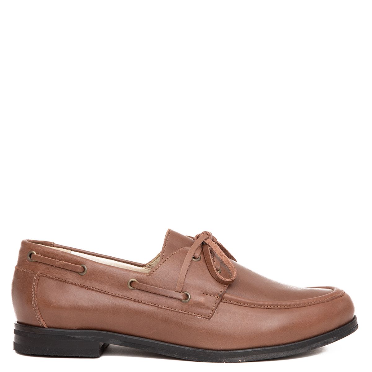 MARIE THE BRAND - Mocasín Mujer Cuero Café Marie The Brand