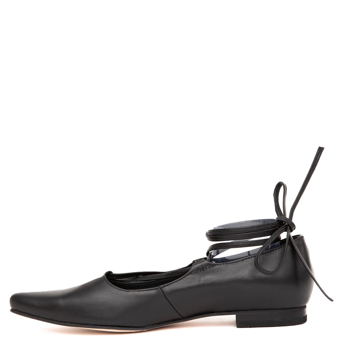 MARIE THE BRAND - Ballerina Mujer Cuero Negro Marie The Brand