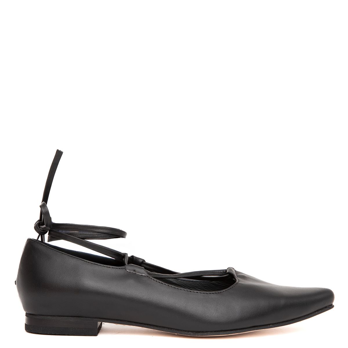 MARIE THE BRAND - Ballerina Mujer Cuero Negro Marie The Brand