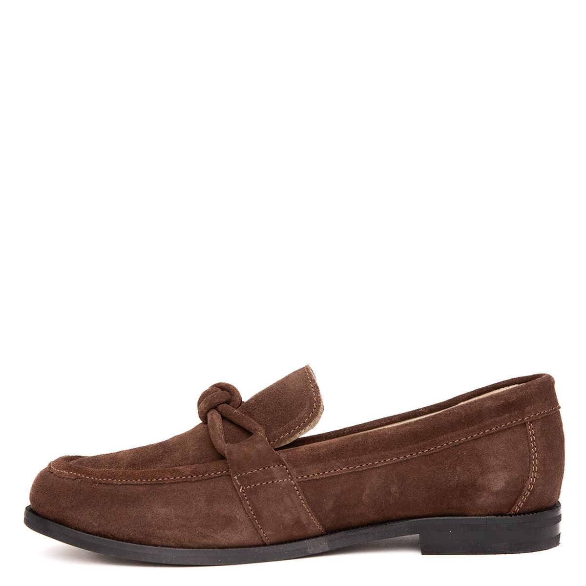 MARIE THE BRAND - Mocasín Mujer Cuero Café Marie The Brand