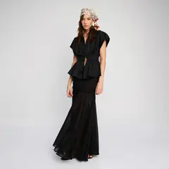 OCHI & CO - Falda Maxi Algodón Mujer Scalpers