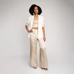 SINGOLARE - Pantalón Tiro Medio Mujer