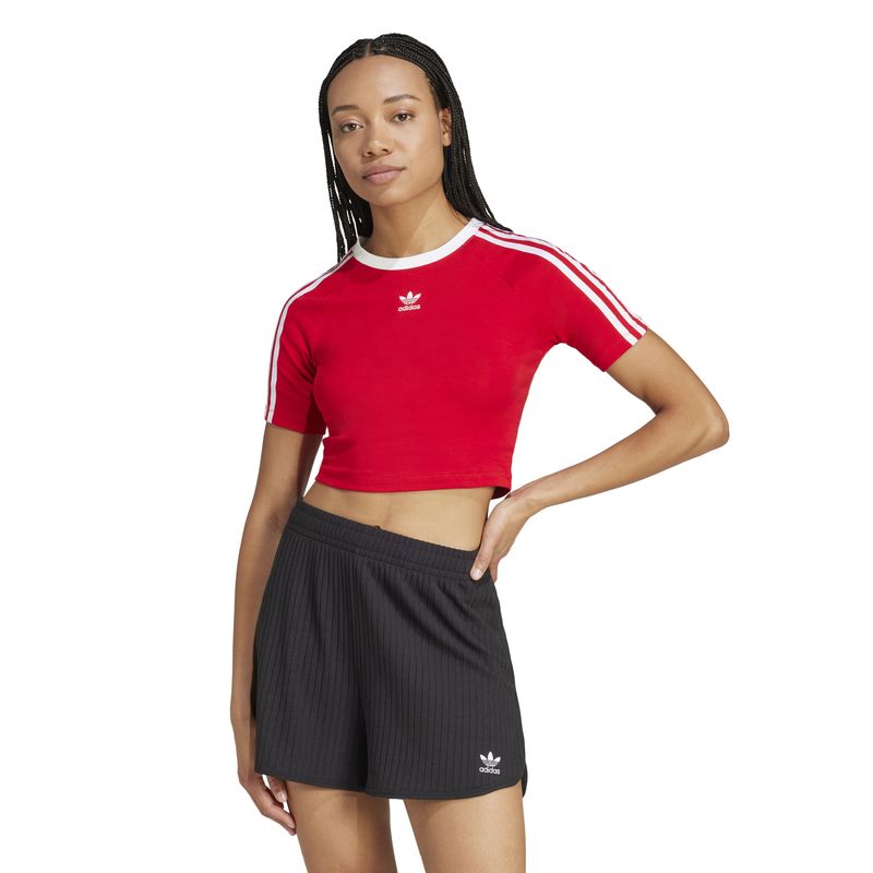ADIDAS ORIGINALS - Polera Algodón Mujer Adidas Originals