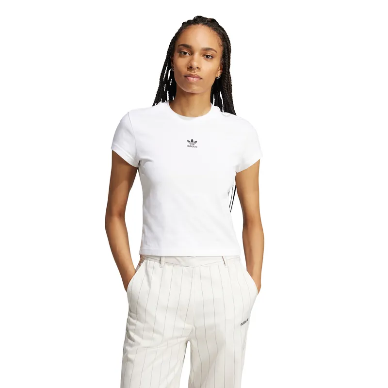 ADIDAS ORIGINALS - Polera Algodón Mujer Adidas Originals