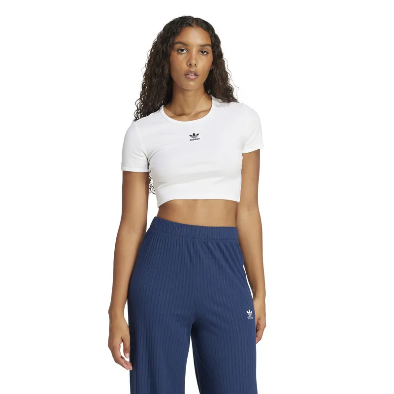 ADIDAS ORIGINALS - Polera Algodón Mujer Adidas Originals