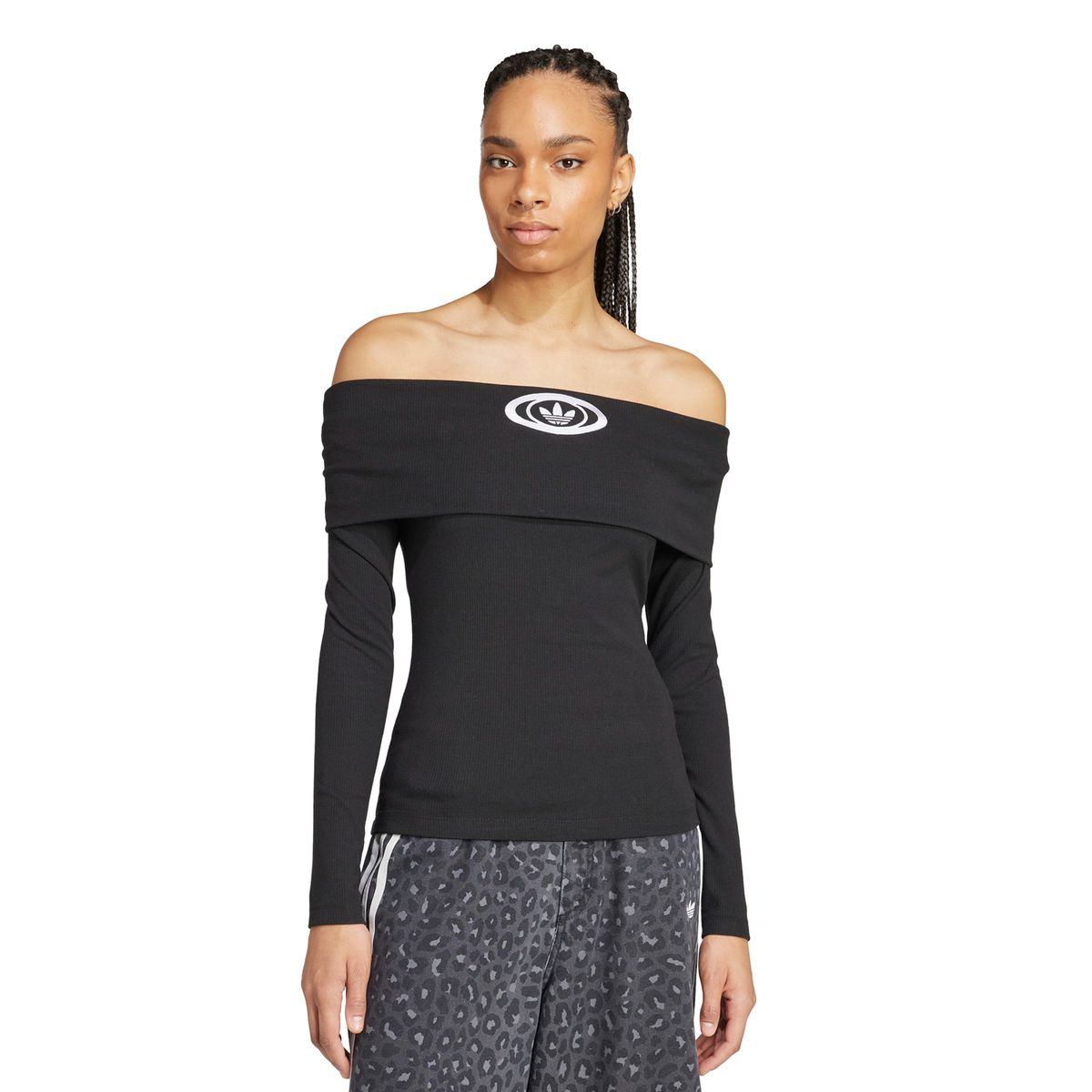 ADIDAS ORIGINALS - Polera Mujer Off Shoulder Adidas Originals